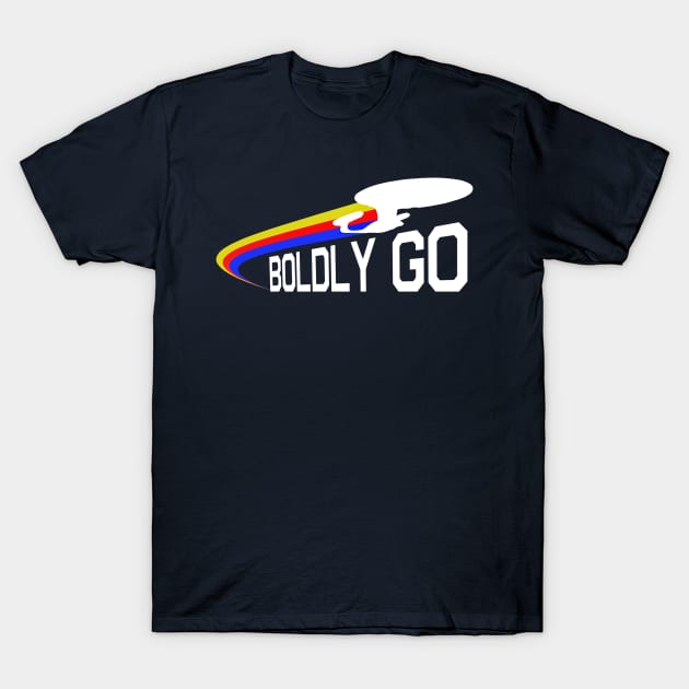 Boldly Go T-Shirt by PopCultureShirts